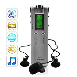 4GB Voice and Phone Recorder