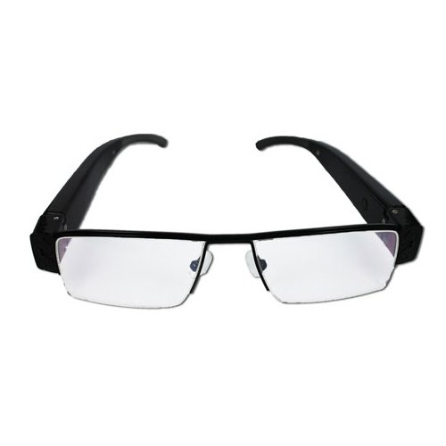 720P HD Glasses Black