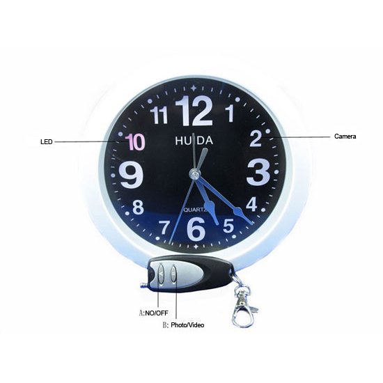 8GB Remote Control Clock