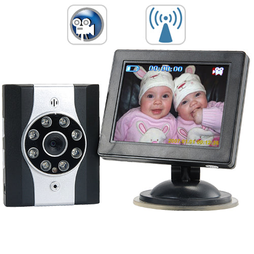 Wireless Car Baby Monitor with Night Vision DVR