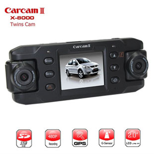 Dual Lens GPS Car Black Box