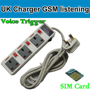 Home UK Extension Socket GSM Bug